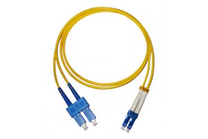 SC to LC, Singlemode 9/125um, simplex, 3.0mm x 1 cable, 3 meter
